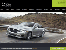 Tablet Screenshot of orchardmotors.net